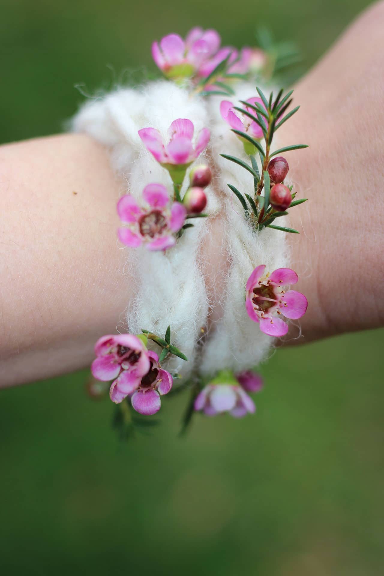 Blumen-Armband