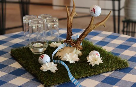 Bayerischer Golfverband – Tischdeko