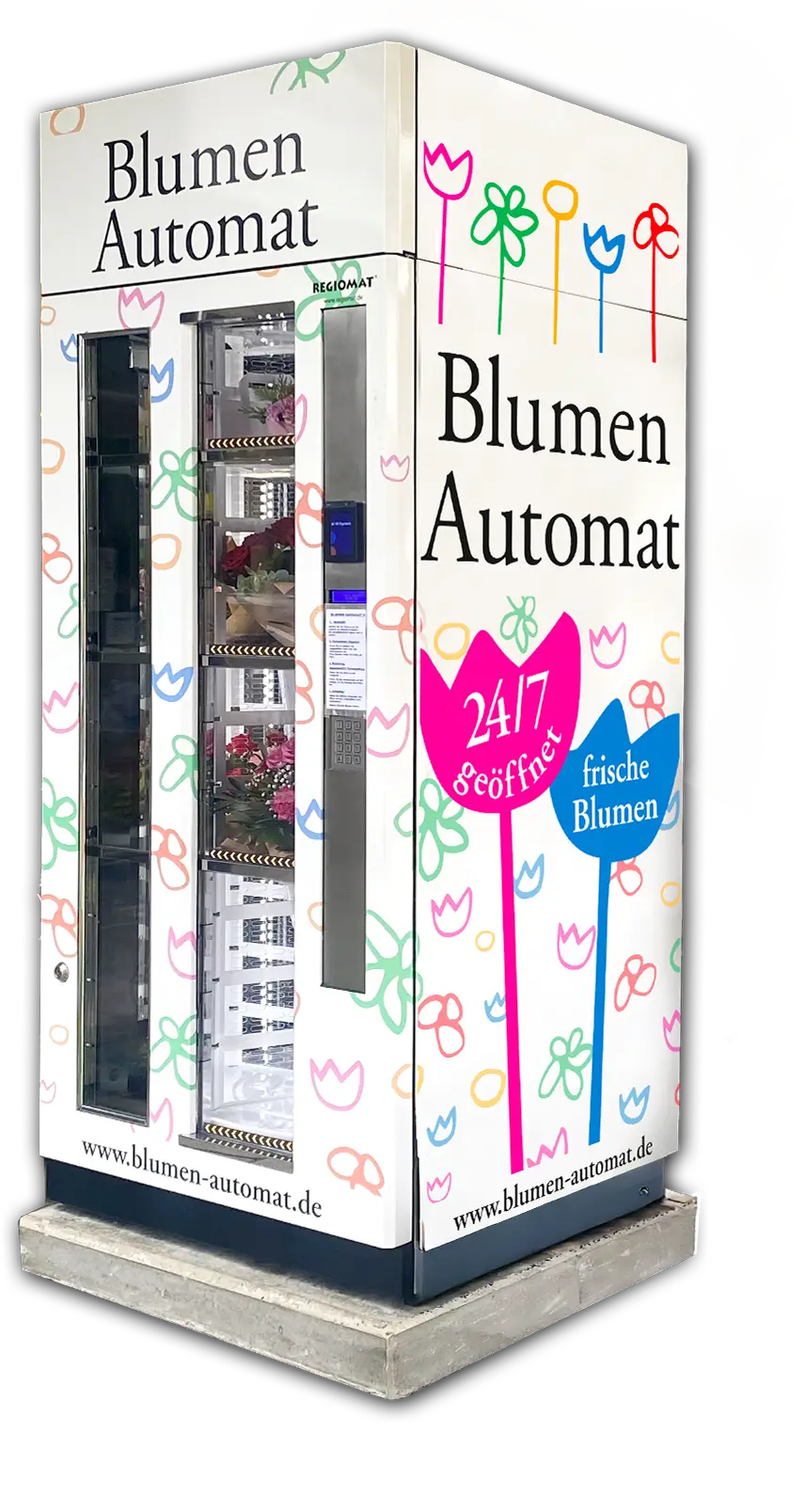 Blumen Automat